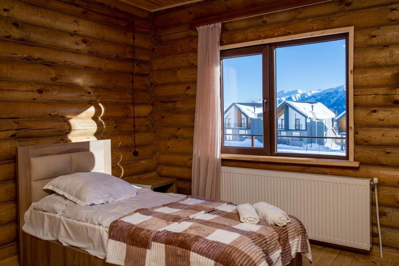 Snow Time Eco Chalet Gudauri Eksteriør billede